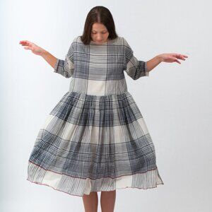 Runaway Bicycle brand Sylvia Cotton Striped Dress